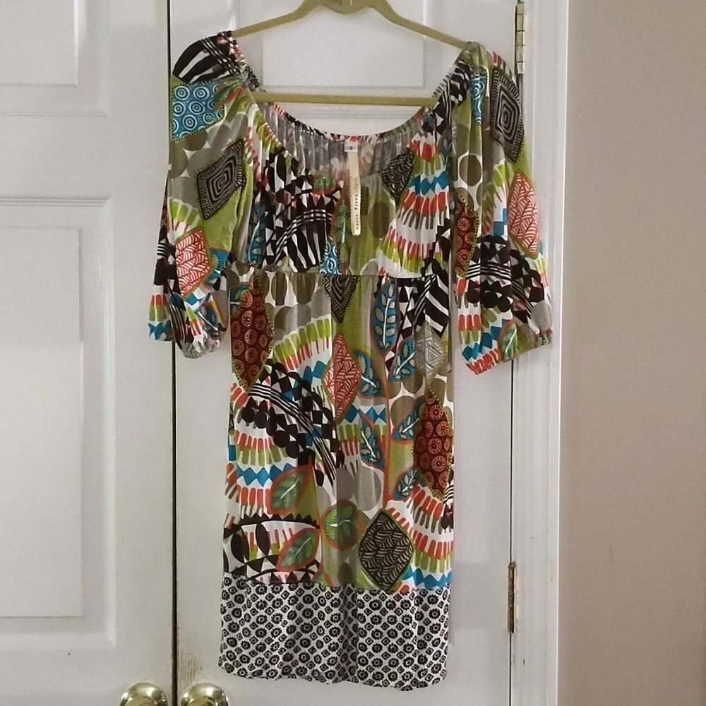 Uncle Frank boho dress Sz S